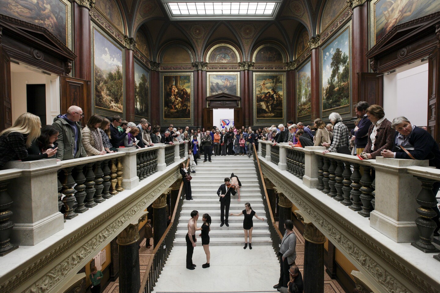 Event_Eröffnungswochenende_, Hamburger Kunsthalle, Foto: Jann Wilcken