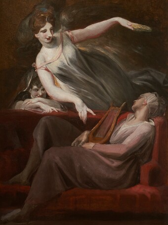 Johann Heinrich Füssli (1741–1825) Die Vision des Dichters (Shakespeare), 1806–07, Stiftung für Kunst, Kultur und Geschichte, Winterthur. Foto: SKKG 2020