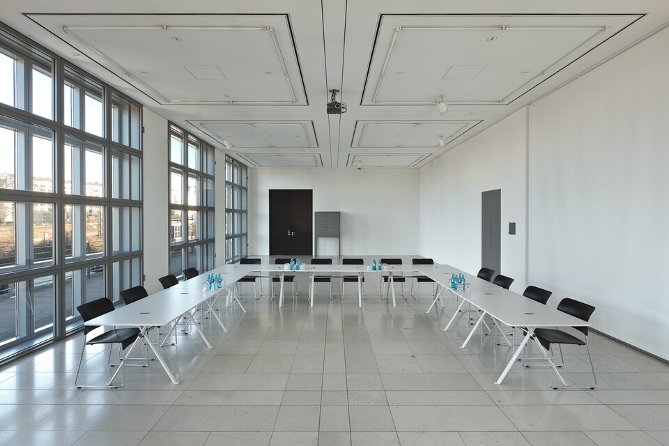 Veranstaltungsraum in der Galerie der Gegenwart, Hamburger Kunsthalle, Foto: Kay Riechers