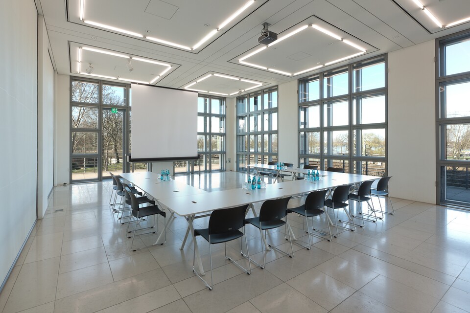 Veranstaltungsraum in der Galerie der Gegenwart, Hamburger Kunsthalle, Foto: Kay Riechers