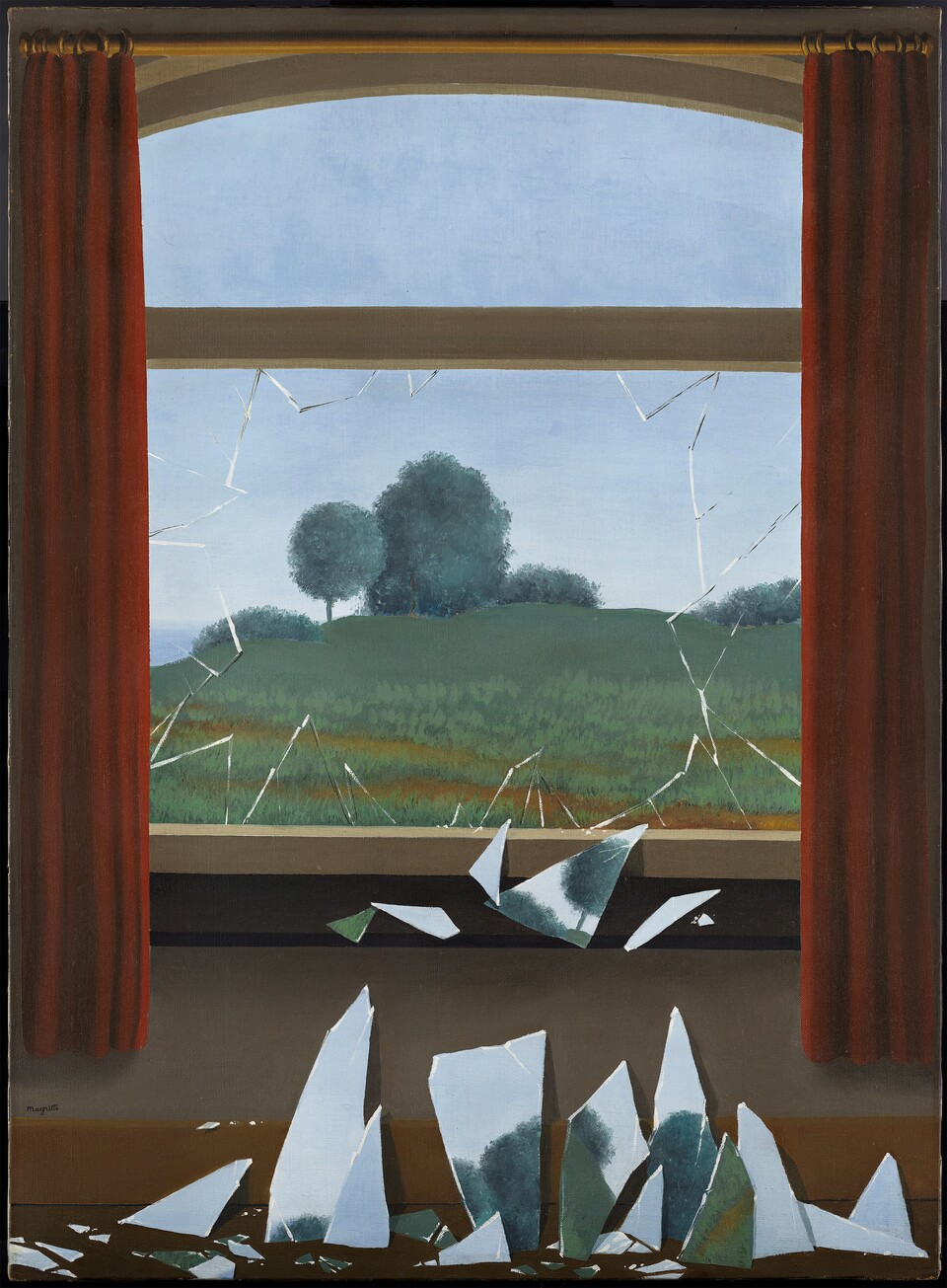 René Magritte (1898–1967) The Key of the Field (La Clef des champs), 1936, Museo Nacional Thyssen-Bornemisza, Madrid © René Magritte VEGAP, Madrid, 2024 René Magritte (1898–1967) The Key of the Field (La Clef des champs), 1936, Museo Nacional Thyssen-Bornemisza, Madrid © René Magritte VEGAP, Madrid, 2024