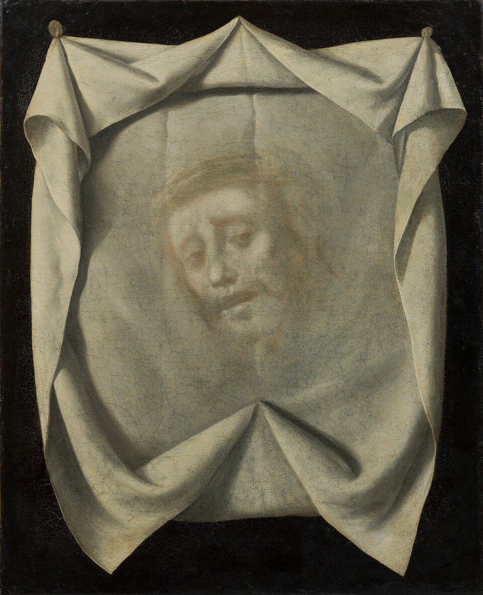 Francisco de Zurbarán (1598–1664) Schweißtuch der hl. Veronika, um 1635–40, Stockholm, Nationalmuseum Foto: Anna Danielsson / Nationalmuseum Francisco de Zurbarán (1598–1664) Schweißtuch der hl. Veronika, um 1635–40, Stockholm, Nationalmuseum Foto: Anna Danielsson / Nationalmuseum