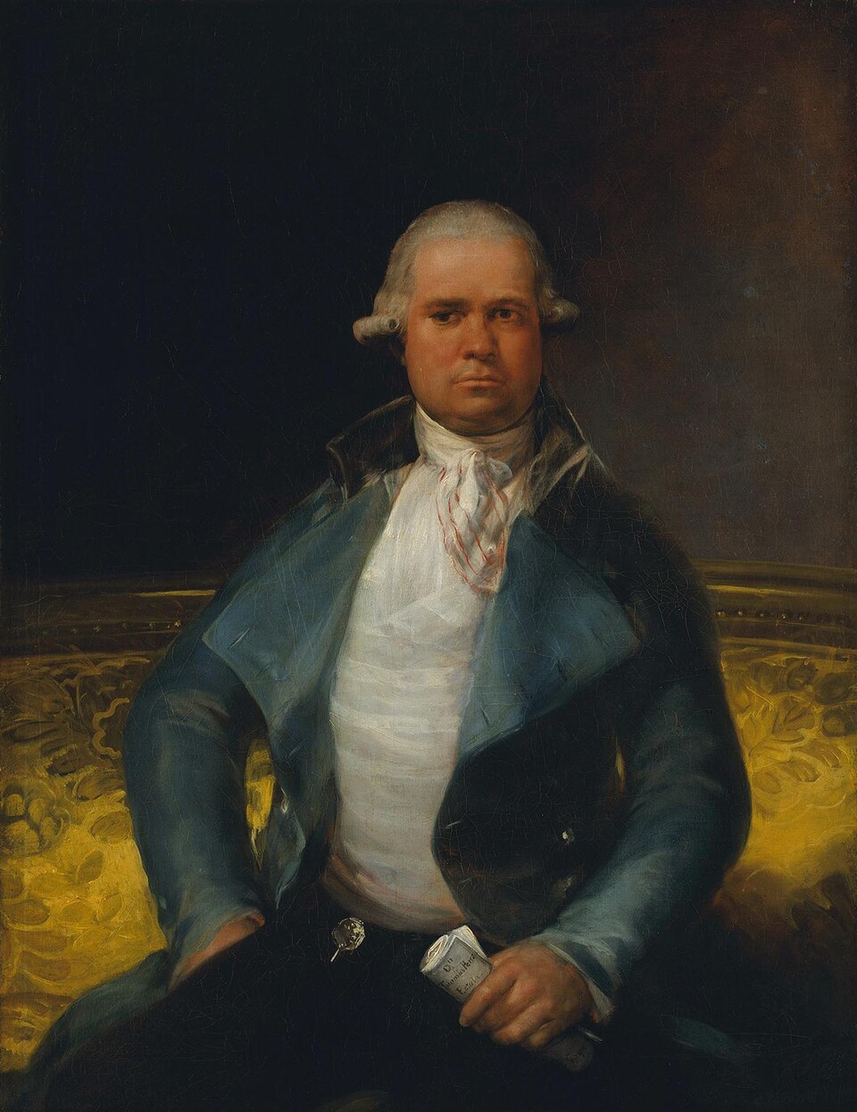 Francisco José de Goya y Lucientes (1746 - 1828) Don Tomás Pérez Estala, um 1795 Öl auf Leinwand 102 cm x 79 cm © Hamburger Kunsthalle / bpk Foto: Elke Walford Francisco José de Goya y Lucientes (1746 - 1828) Don Tomás Pérez Estala, um 1795 Öl auf Leinwand 102 cm x 79 cm © Hamburger Kunsthalle / bpk Foto: Elke Walford