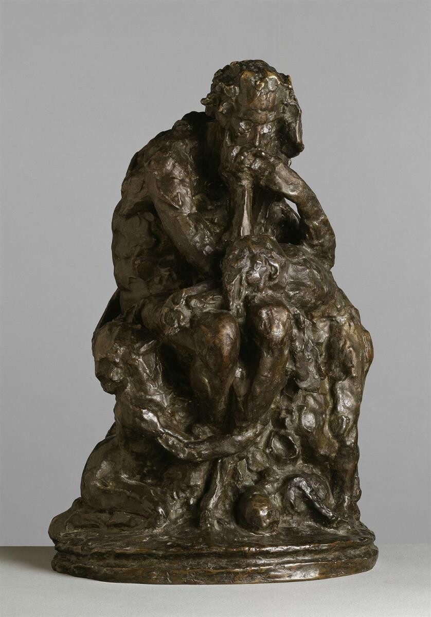 Jean-Baptiste Carpeaux (1827–1875), Ugolino und seine Kinder, 1859, Bronze, 53 x 33 x 24 cm © Hamburger Kunsthalle / bpk Foto: Elke Walford
