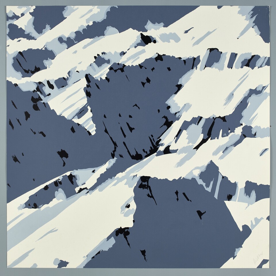 Gerhard Richter (*1932) Schweizer Alpen 1, 1969, Hamburger Kunsthalle, erworben 1971 von der Griffelkunst-Vereinigung Hamburg e. V. © Gerhard Richter 2025 (29072025), Foto: Griffelkunst-Vereinigung Hamburg e. V. Gerhard Richter (*1932) Schweizer Alpen 1, 1969, Hamburger Kunsthalle, erworben 1971 von der Griffelkunst- Vereinigung Hamburg e. V. © Gerhard Richter 2025 (29072025), Foto: Griffelkunst-Vereinigung Hamburg e. V.